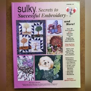 VTG Silly Secrets to Successful Embroidery and More! Many projects